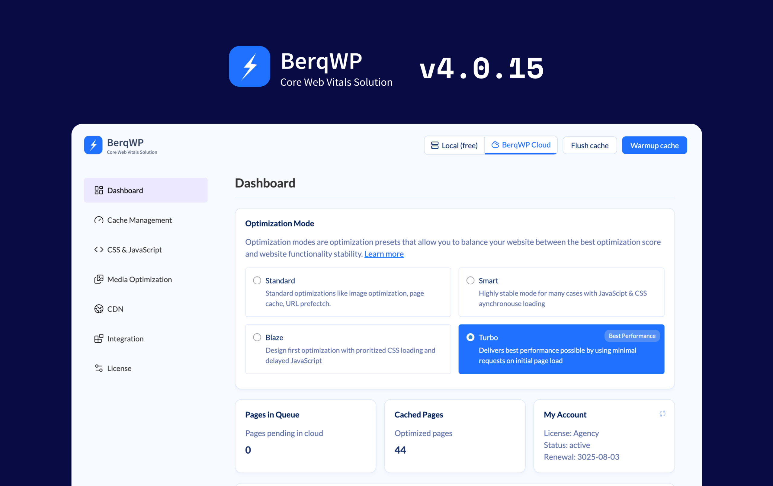 BerqWP v4: Built for Every WordPress Site