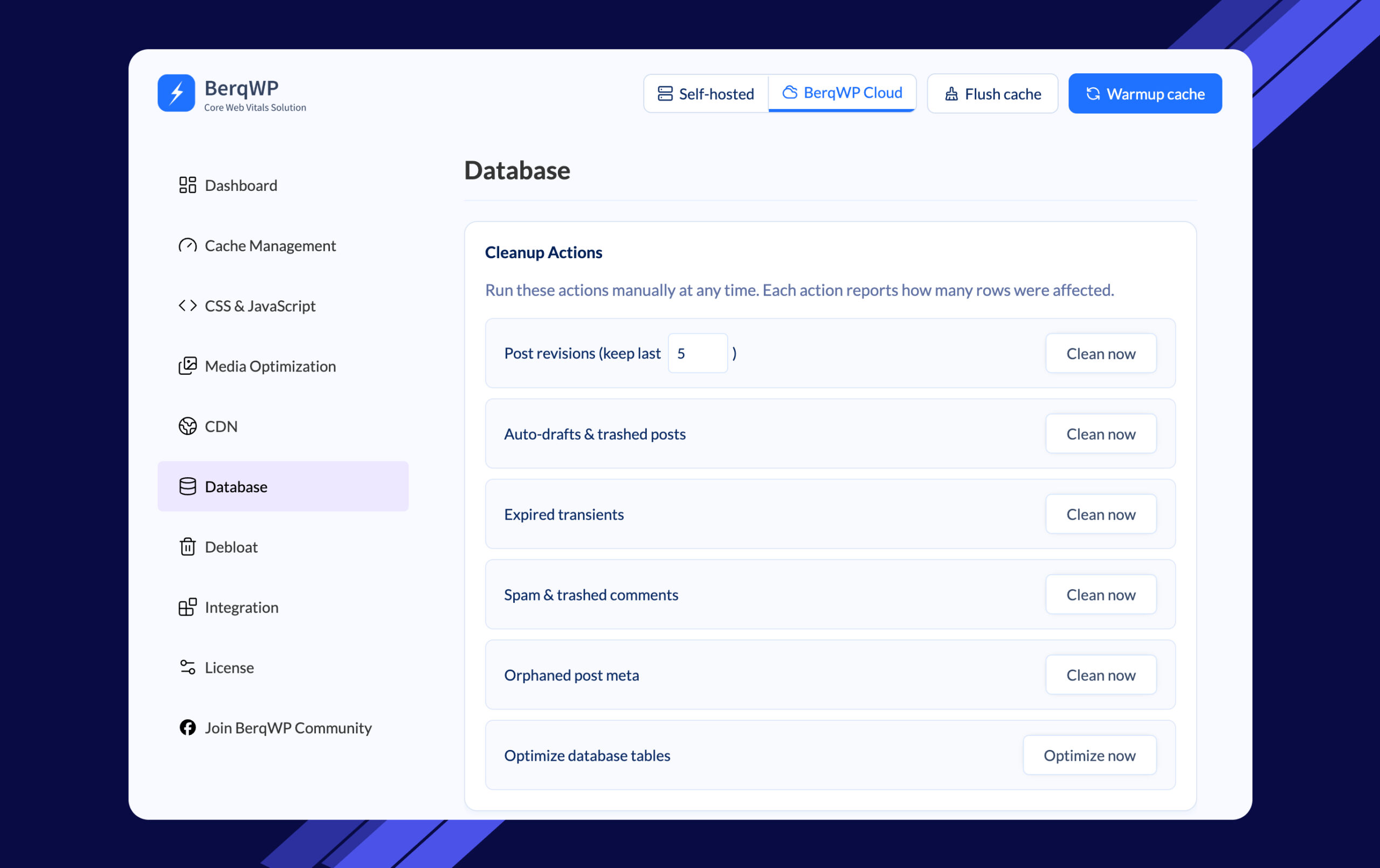 What’s New in BerqWP 4.1.10: Database Optimization and Debloat